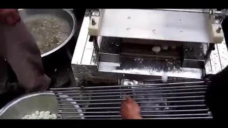 Schälmaschine für gekochte Eier. Schälmaschine für Wachteleierschalen