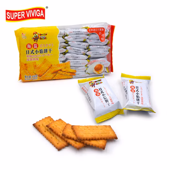 Chinesisches Snack-Food, salziges Eigelb-Sandwich-Keks