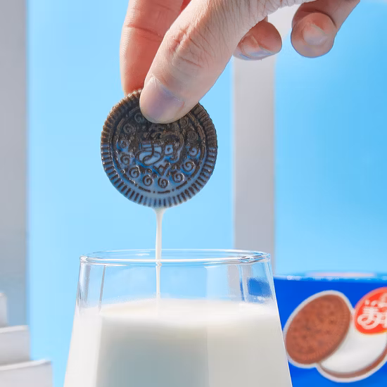 Massenwiegender kleiner Snack, Sandwich-Kekse, Milchgeschmack, Sandwich-Keks